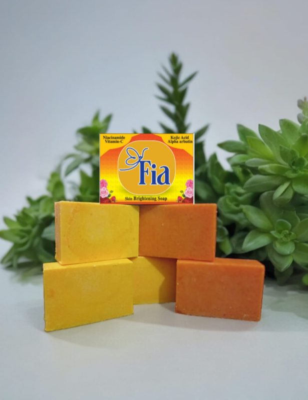 Fia Kojic Acid Soap – Reveal Your Natural Glow
Gentle yet powerful, Fia Kojic Acid Soap helps reduce dark spots, pigmentation, and blemishes—giving your skin a brighter, smoother, and even-toned appearance. Perfect for daily use and suitable for all skin types.
